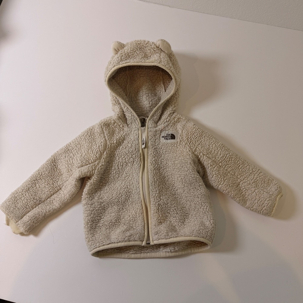The North Face Infant Bear Ear Fleece Cream 12-18 months